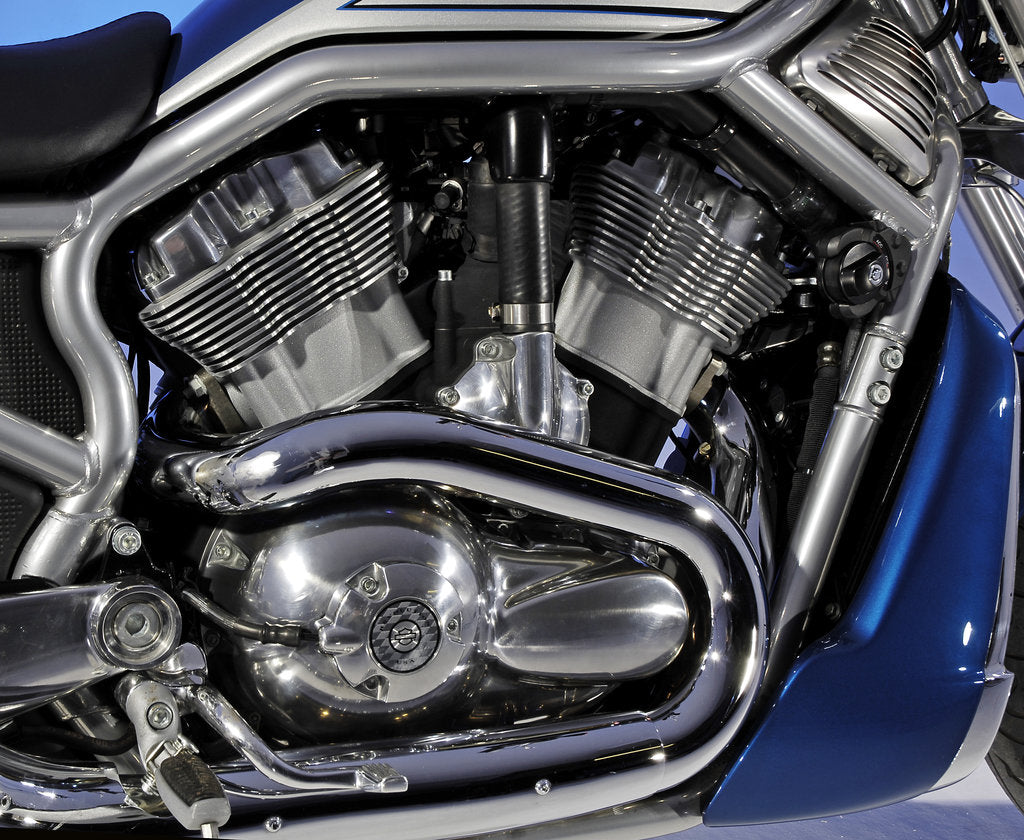 Detail of 2005 Harley Davidson VRSCR Street Rod by Unknown