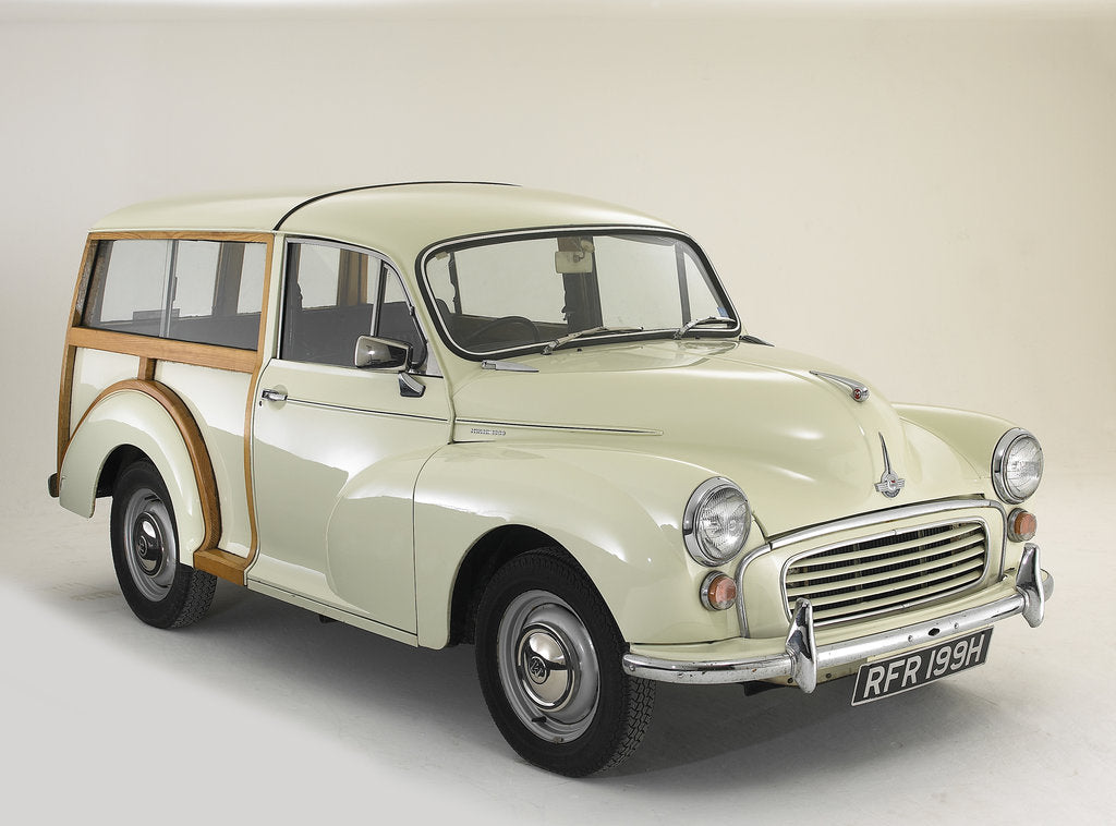 Detail of 1970 Morris Minor Traveller by Unknown