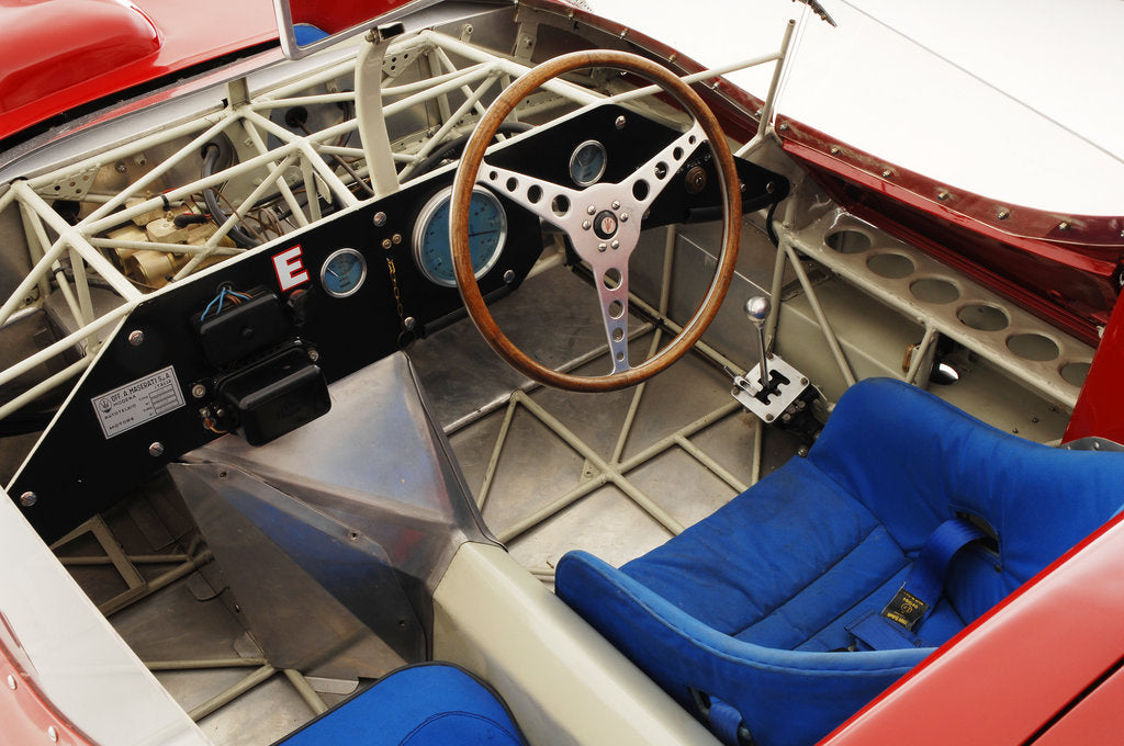 Detail of 1960 Maserati Tipo 60 Bird Cage by Unknown