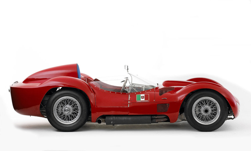 Detail of 1960 Maserati Tipo 60 Bird Cage by Unknown