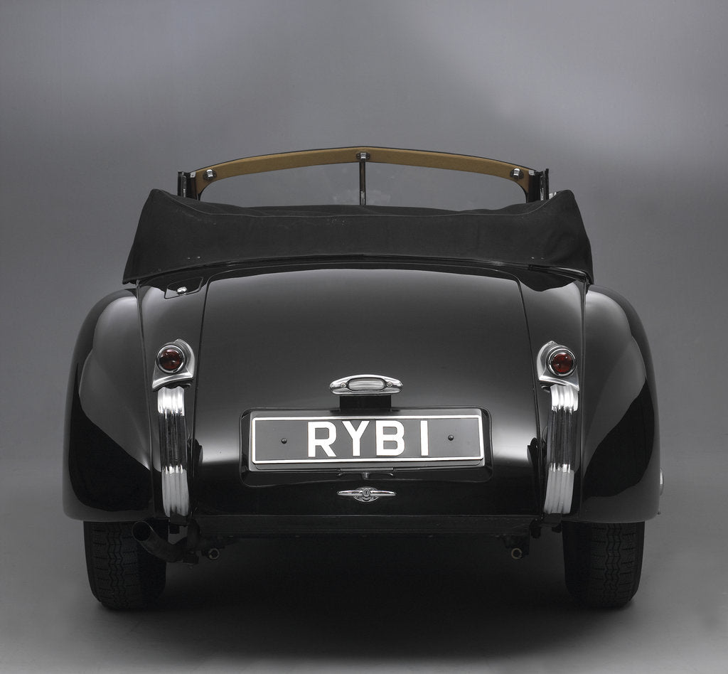 Detail of 1954 Jaguar XK120 SE by Unknown