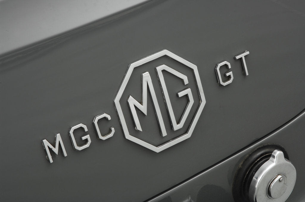 Detail of 1968 MG C GT by Unknown