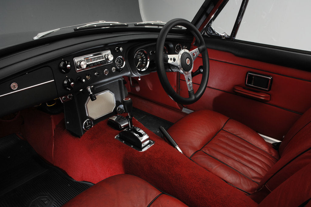 Detail of 1968 MG C GT by Unknown