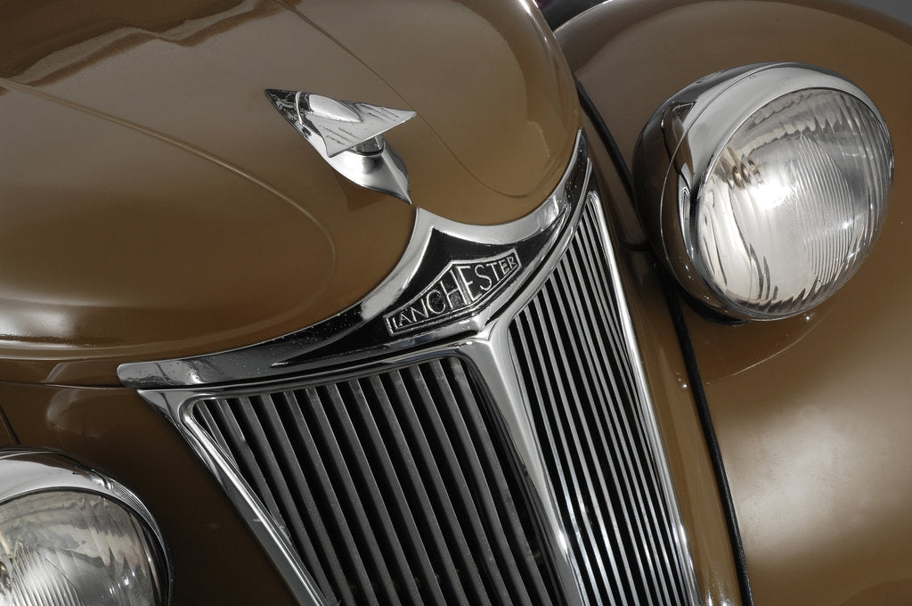Detail of 1950 Lanchester LD10 by Unknown