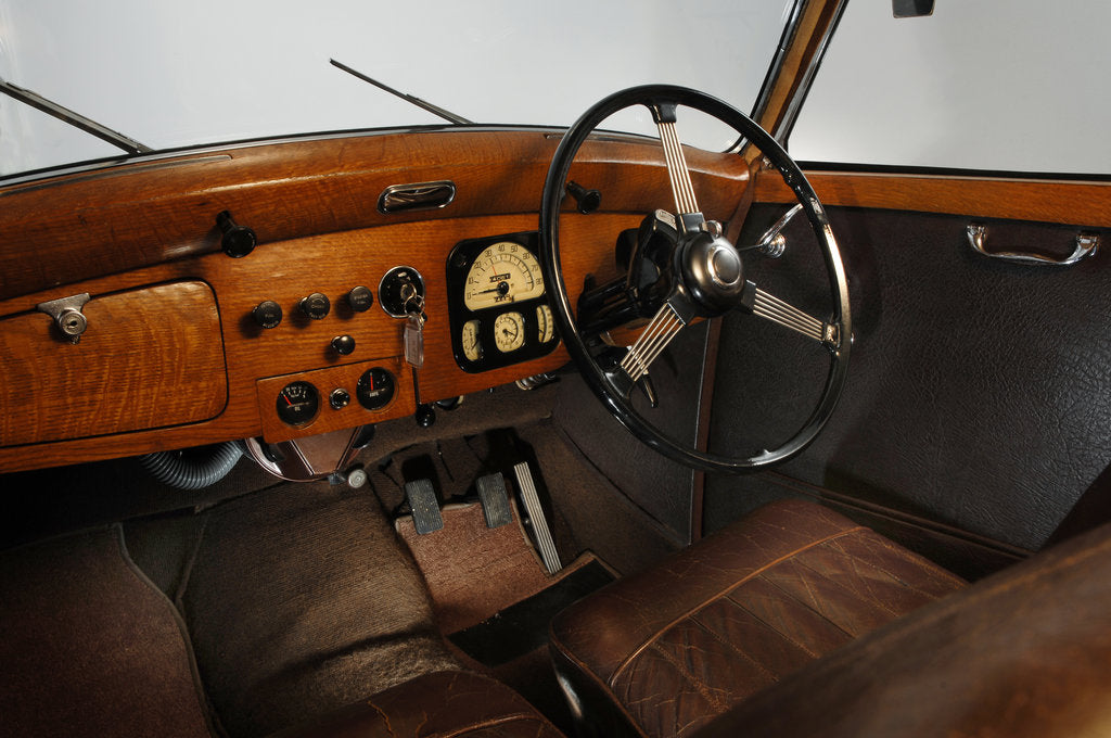 Detail of 1950 Lanchester LD10 by Unknown