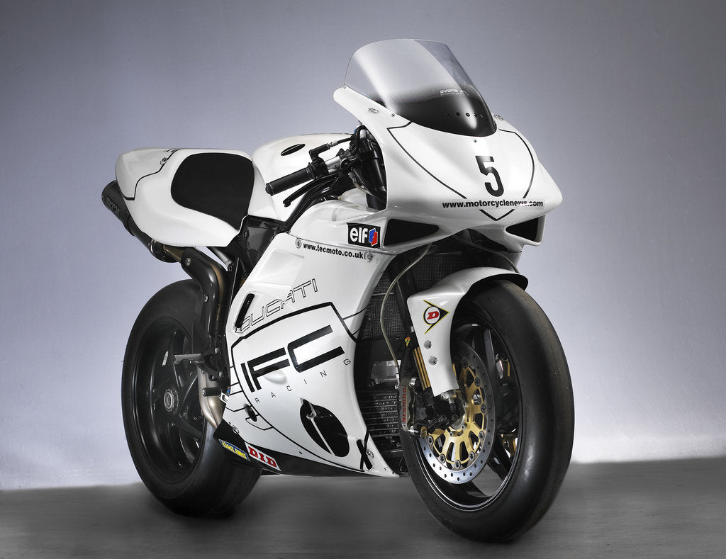 Detail of 2001 & 2002 Ducati racing bike by Unknown