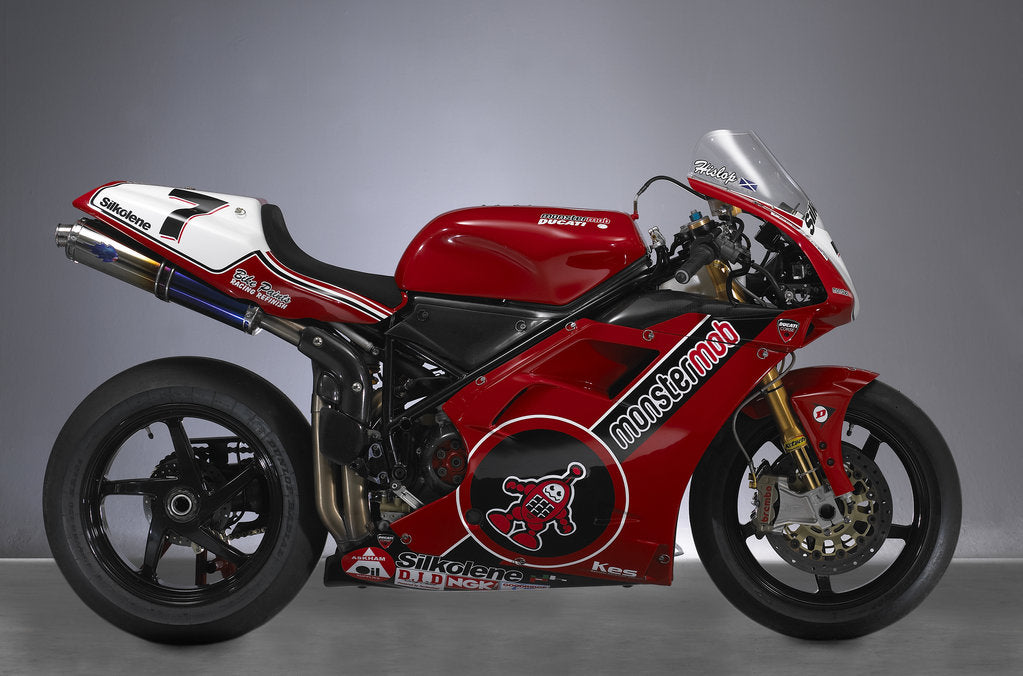 Detail of 2000 & 2001 Ducati racing bike by Unknown