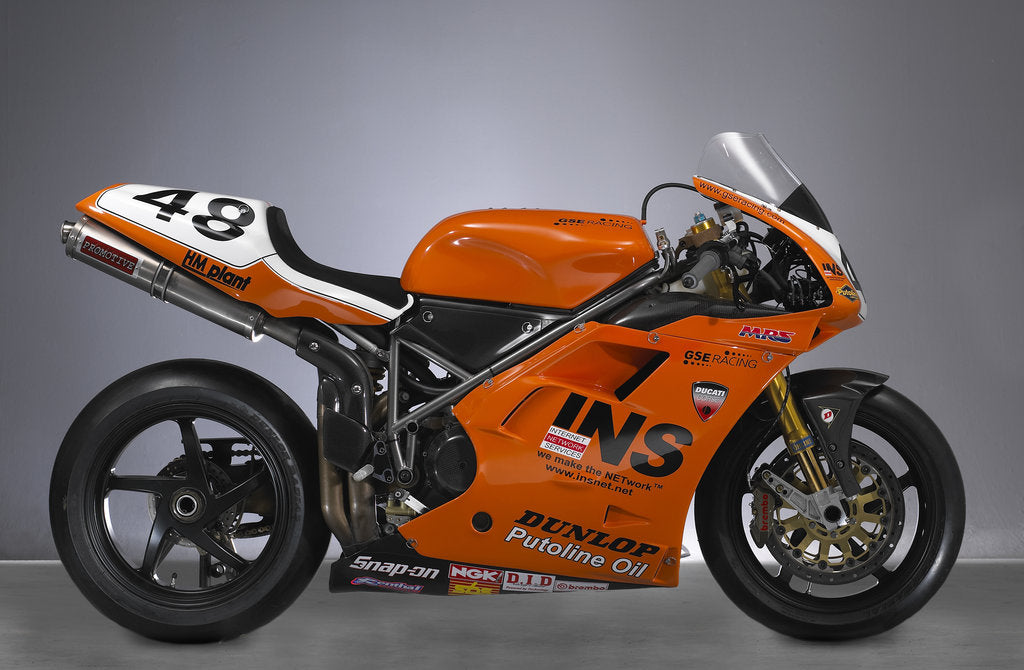 Detail of 2000 & 2001 Ducati racing bike by Unknown