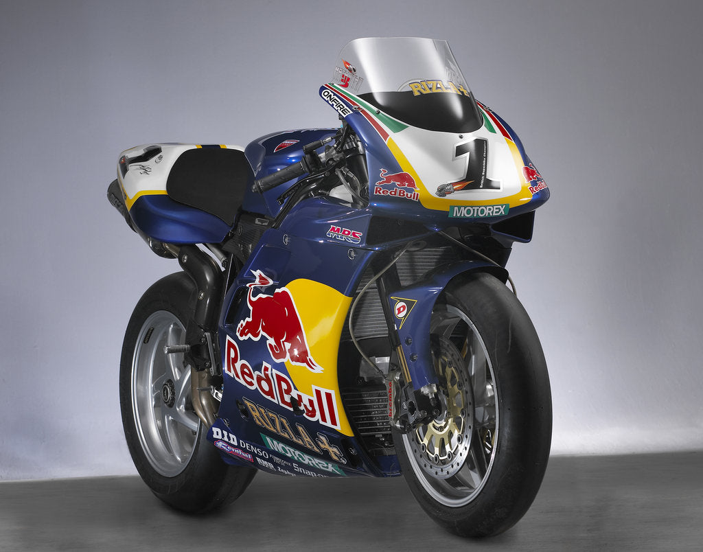 Detail of 2000 & 2001 Ducati racing bike by Unknown