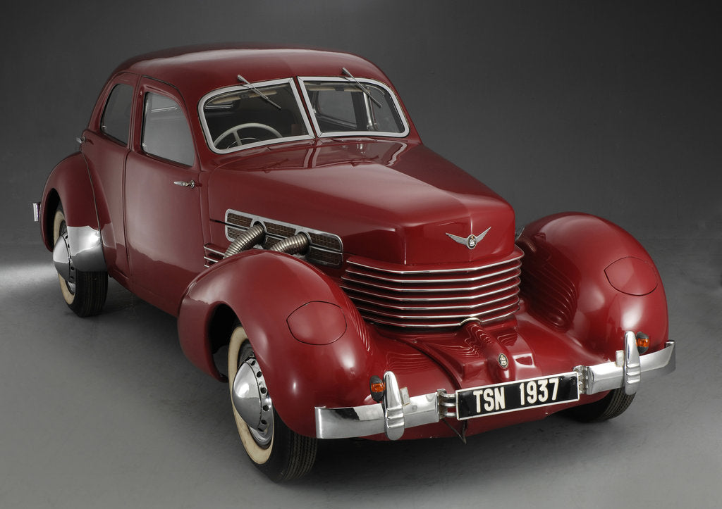 Detail of 1937 Cord Westchester Sedan by Unknown