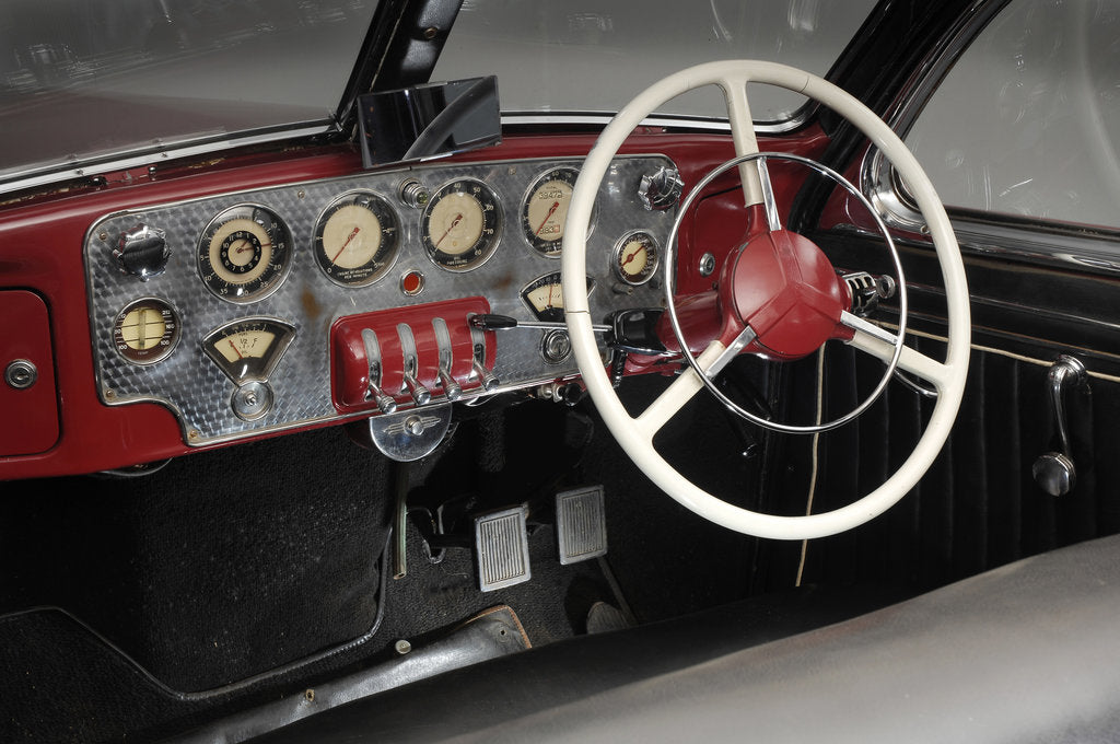 Detail of 1937 Cord Westchester Sedan by Unknown