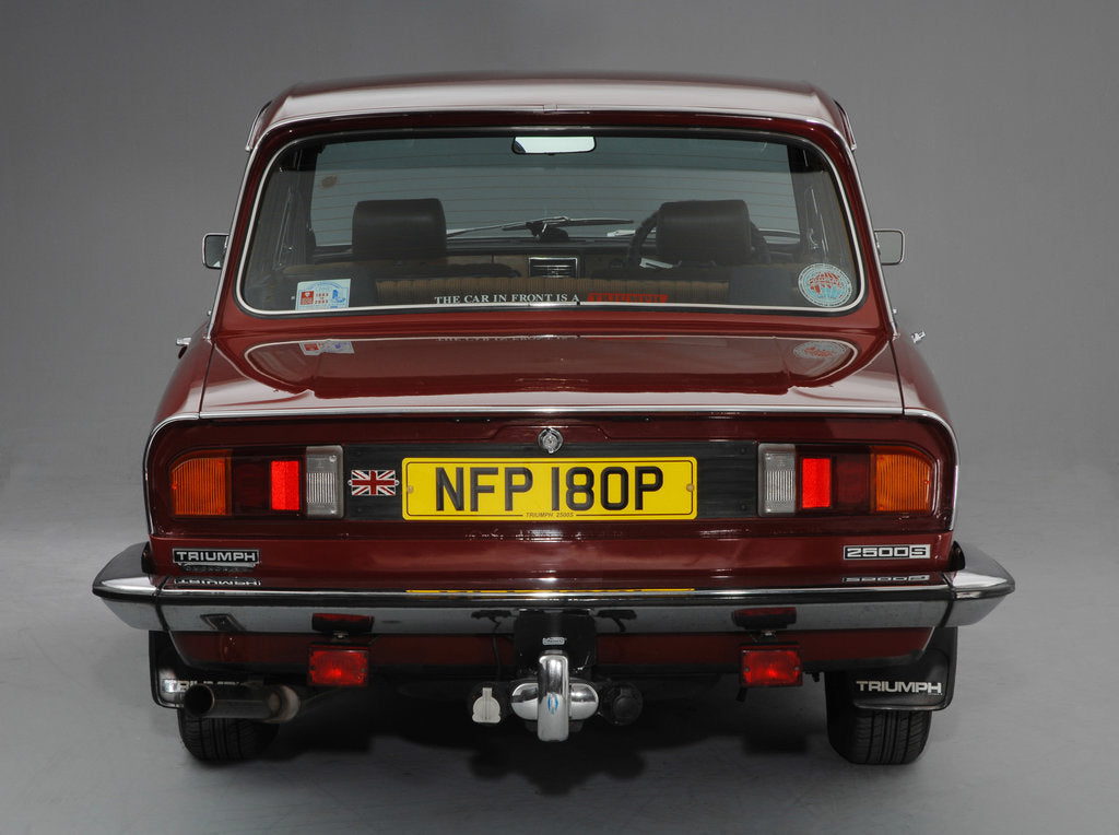 Detail of 1976 Triumph 2500 S by Unknown