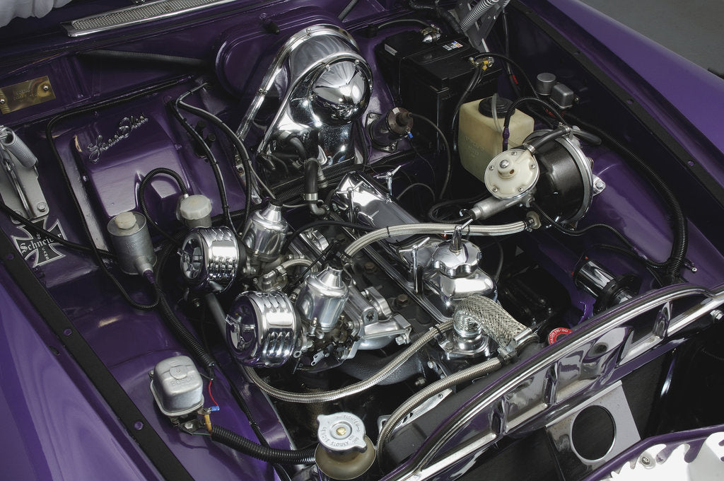 Detail of 1961 Volvo Amazon Customised Rainbow Chaser by Unknown