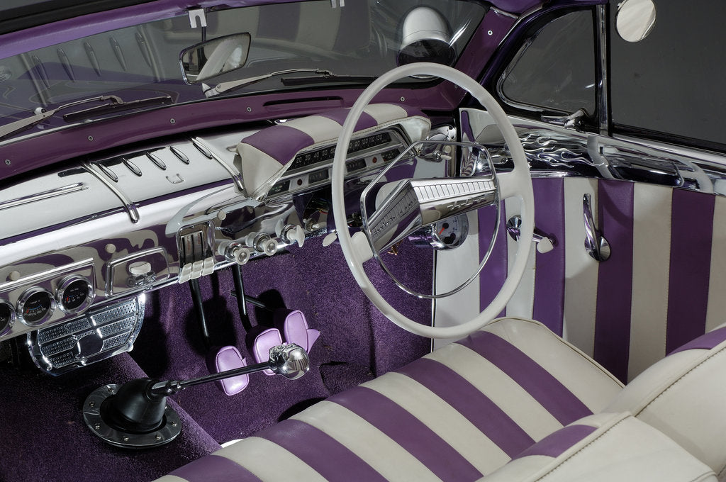 Detail of 1961 Volvo Amazon Customised Rainbow Chaser by Unknown