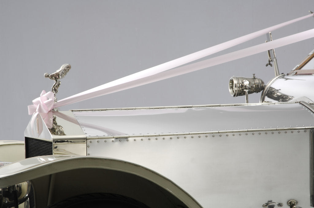 Detail of 1909 Rolls Royce Silver Ghost Wedding Car detail by Unknown