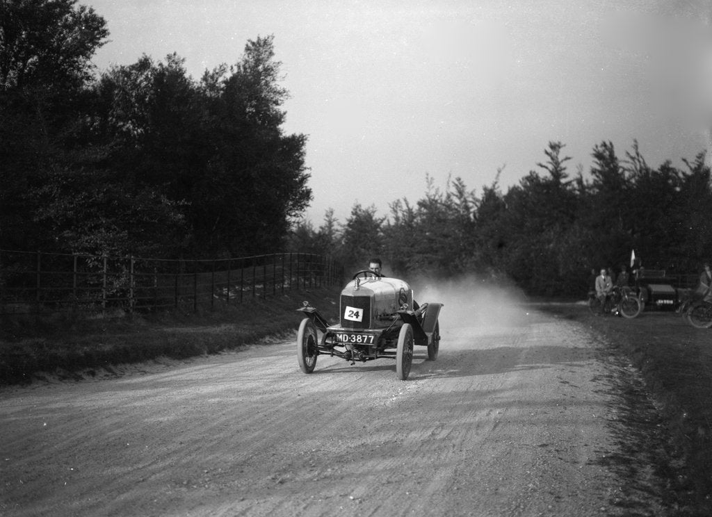 Detail of Raymond Mays' Hillman Speed Model 1496 cc 'Quicksilver, Inter-Varsity Hillclimb, Tring, Herts, 1921 by Bill Brunell