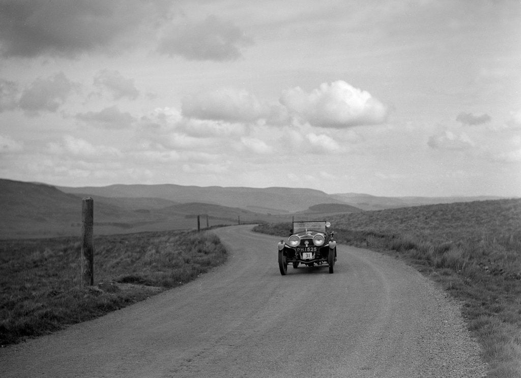 Detail of 1496 cc Frazer-Nash competing in a motoring trial by Bill Brunell