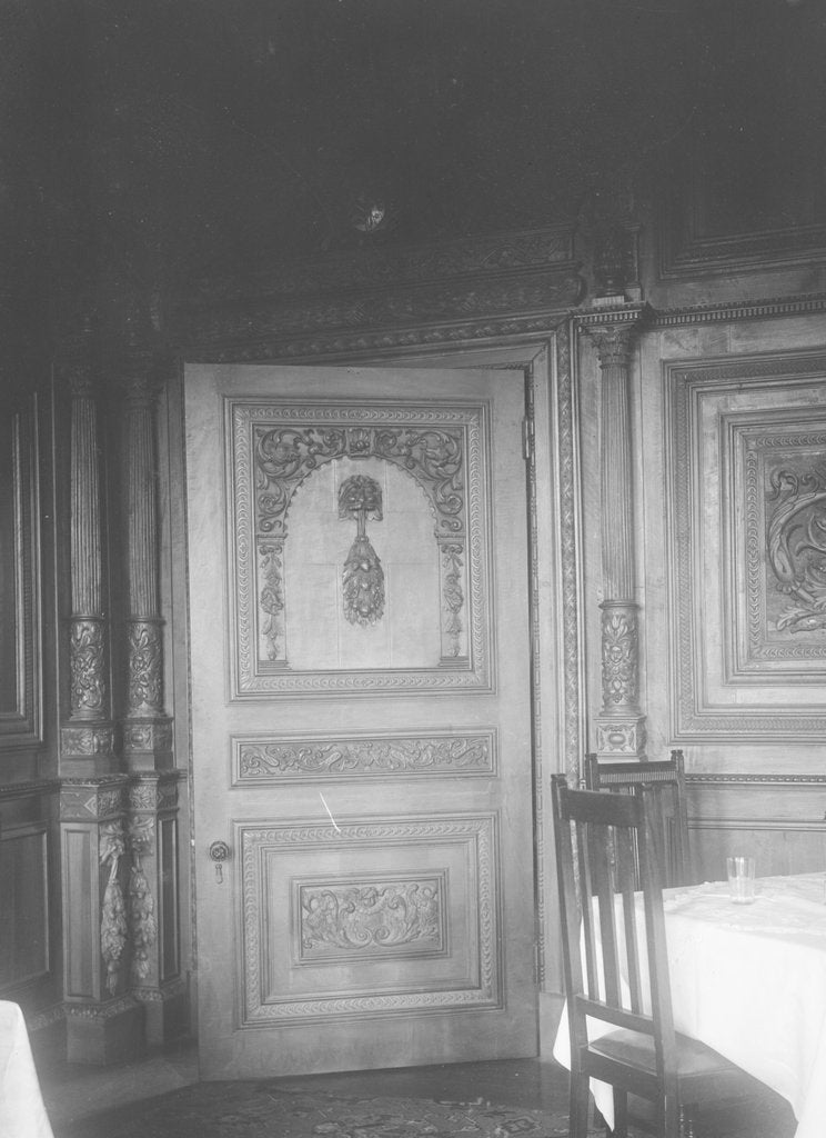 Detail of Interior door, Wykehurst Place, Bolney, Sussex by Bill Brunell