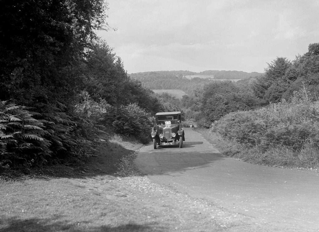 Detail of Singer Junior taking part in a First Aid Nursing Yeomanry trial or rally, 1931 by Bill Brunell