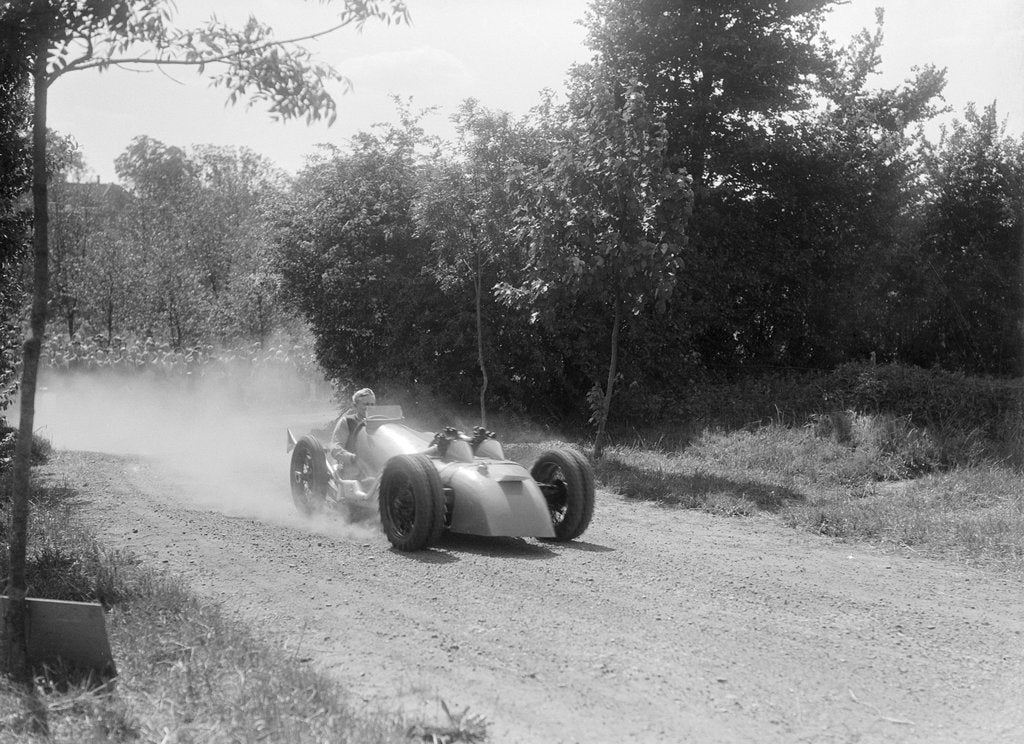 Detail of Dorcas Special, Bugatti Owners Club Hill Climb, Chalfont St Peter, Buckinghamshire, 1935 by Bill Brunell
