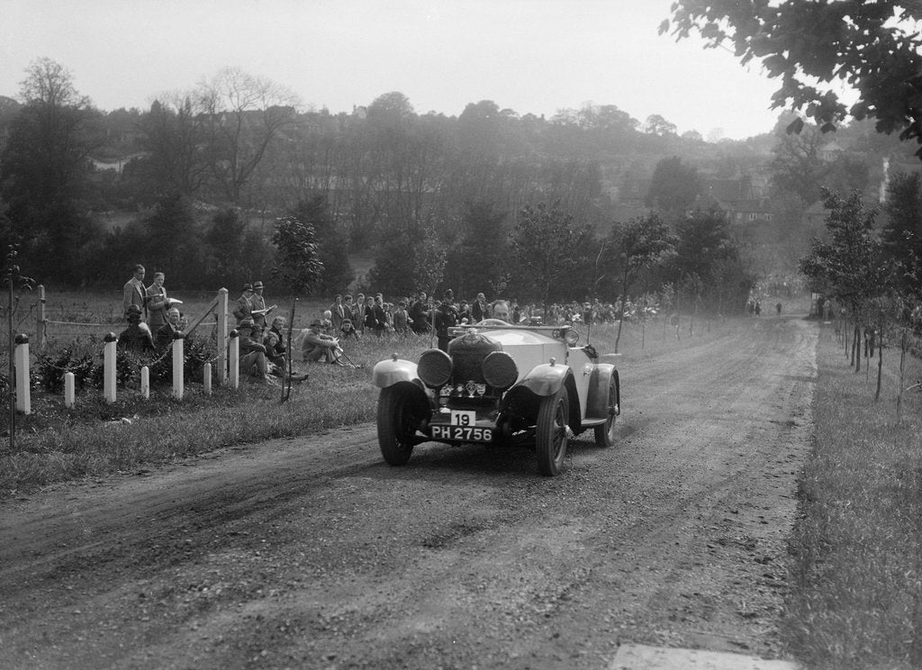 Detail of 4.5 litre Invicta, Bugatti Owners Club Hill Climb, Chalfont St Peter, Buckinghamshire, 1935 by Bill Brunell