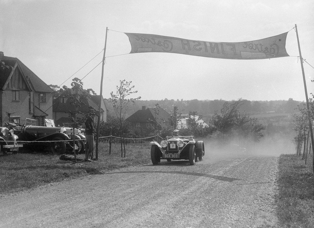 Detail of 1496 cc Invicta, Bugatti Owners Club Hill Climb, Chalfont St Peter, Buckinghamshire, 1935 by Bill Brunell