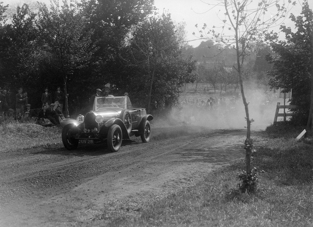 Detail of Bugatti Type 44, Bugatti Owners Club Hill Climb, Chalfont St Peter, Buckinghamshire, 1935 by Bill Brunell