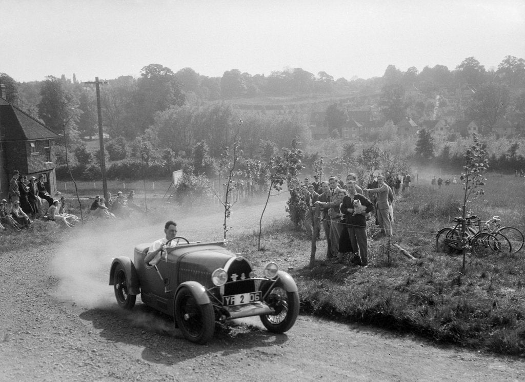 Detail of Bugatti Type 23, Bugatti Owners Club Hill Climb, Chalfont St Peter, Buckinghamshire, 1935 by Bill Brunell