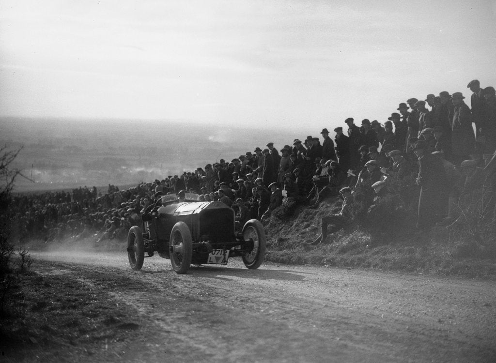 Detail of Lorraine-Dietrich 60hp of Douglas Hawkes, Essex Motor Club Kop Hillclimb, Buckinghamshire, 1922 by Bill Brunell