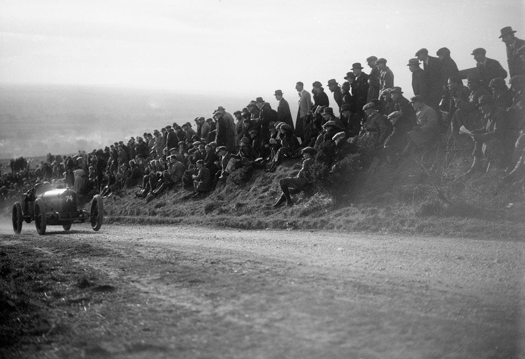 Detail of Ballot of Count Louis Zborowski, Essex Motor Club Kop Hillclimb, Buckinghamshire, 1922 by Bill Brunell