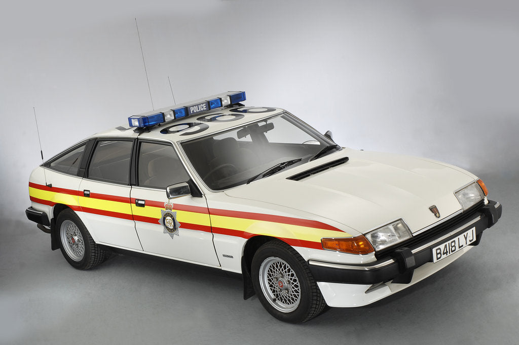 Detail of 1984 Rover SD1 Police Car by Unknown