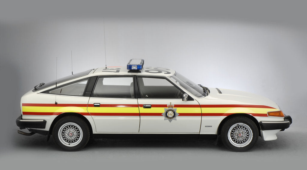 Detail of 1984 Rover SD1 Police Car by Unknown