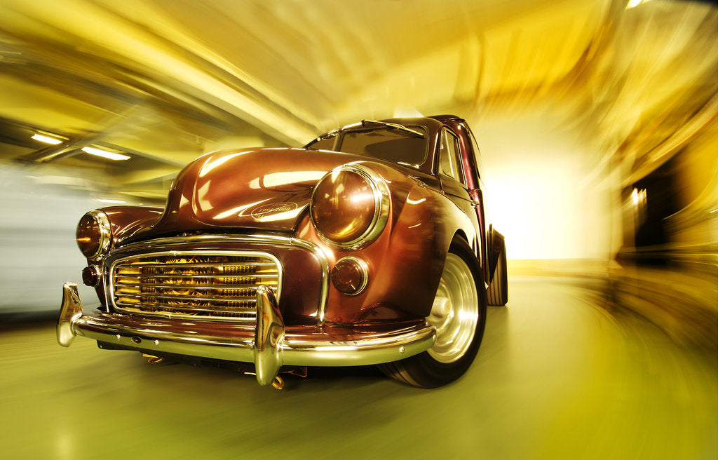 Detail of Customised Morris Minor Van by Unknown