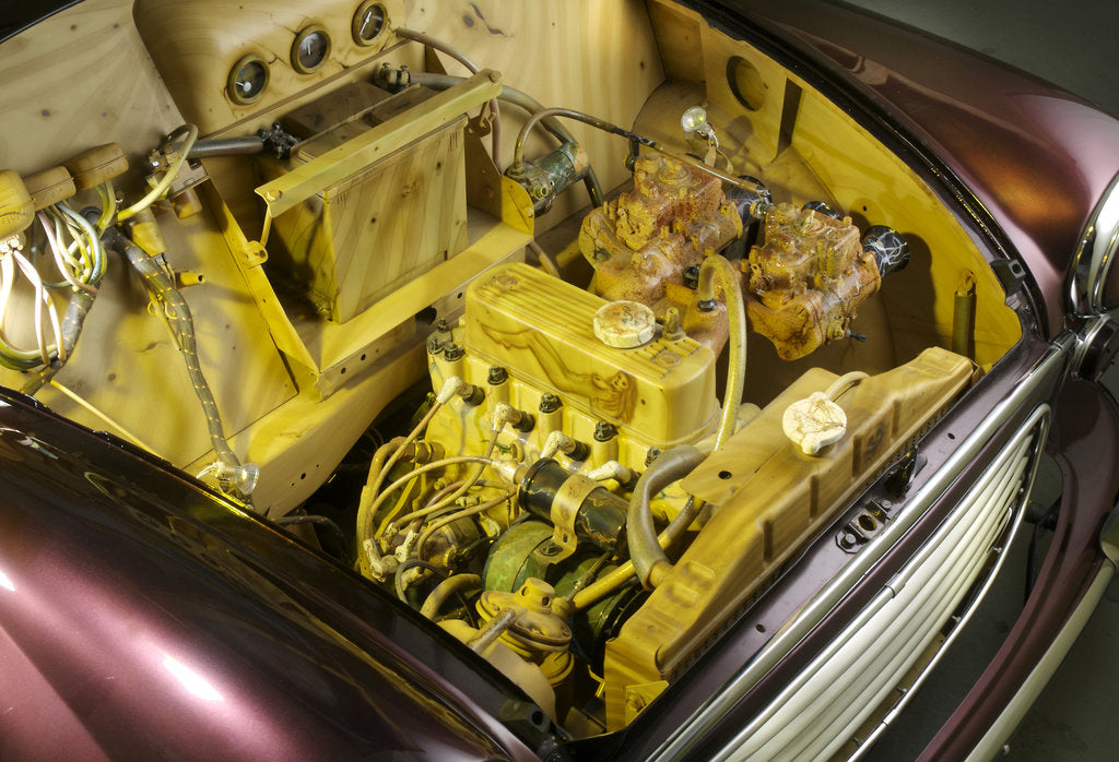 Detail of Customised Morris Minor Van by Unknown