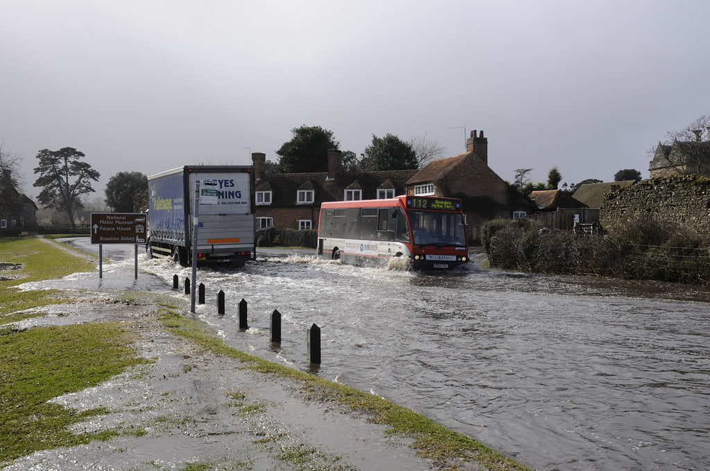 Detail of Floods at Beaulieu 2008 by Unknown