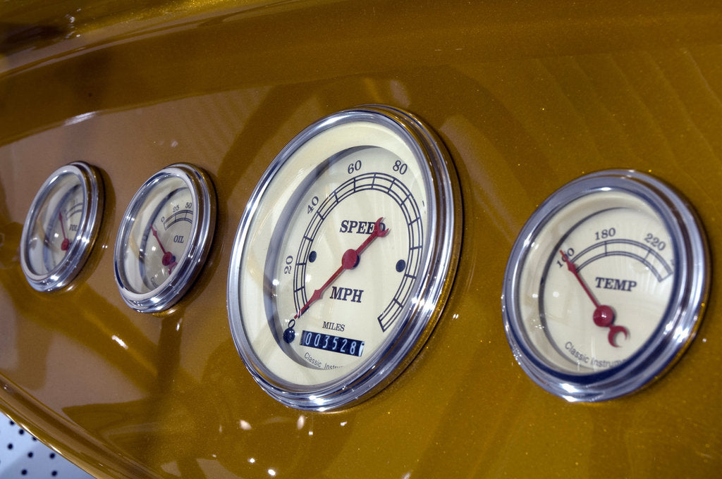 Detail of 1932 Ford Model B Custom Car by Unknown