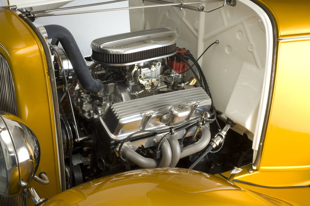 Detail of 1932 Ford Model B Custom Car by Unknown