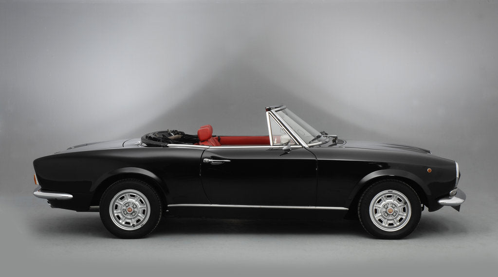 Detail of 1974 Fiat 124 Spyder by Unknown