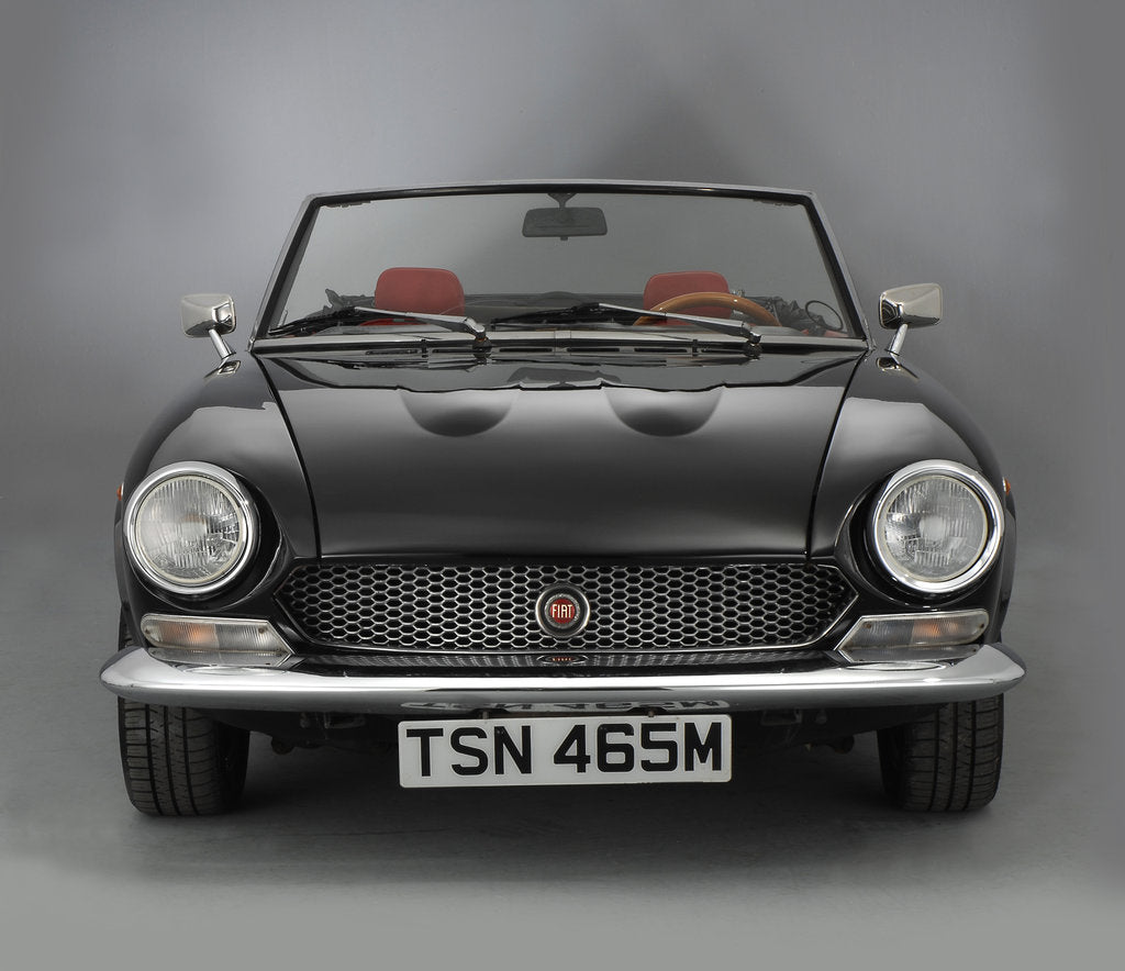 Detail of 1974 Fiat 124 Spyder by Unknown