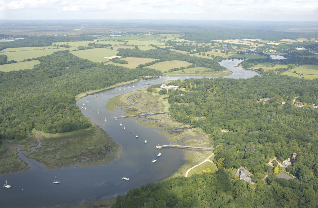 Detail of Beaulieu Aerial shots by Unknown