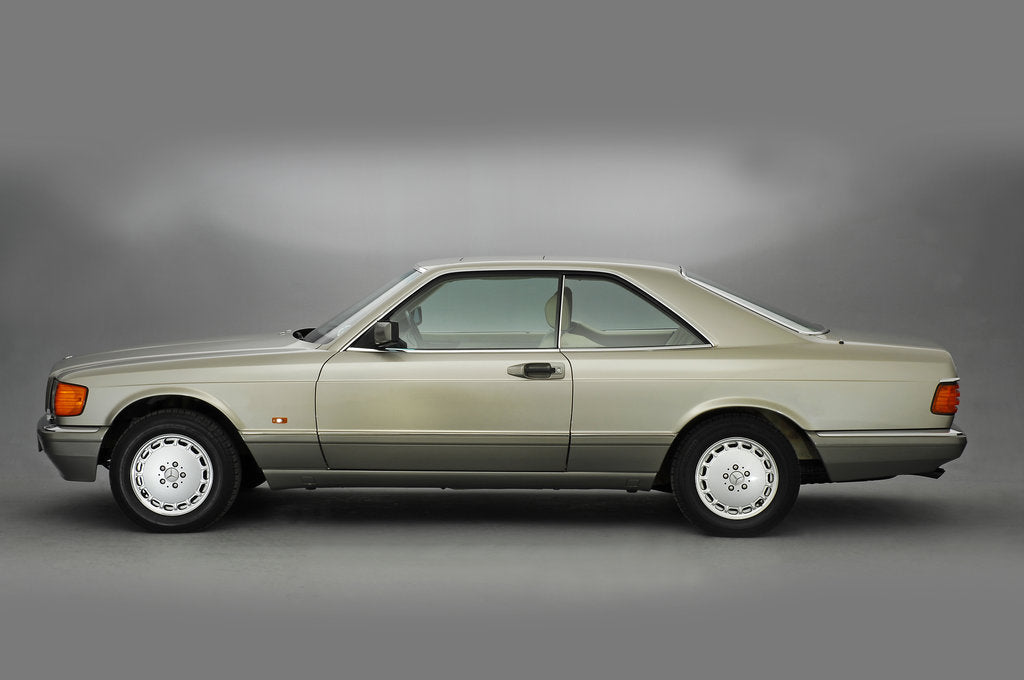 Detail of 1990 Mercedes Benz 500 SEC by Unknown