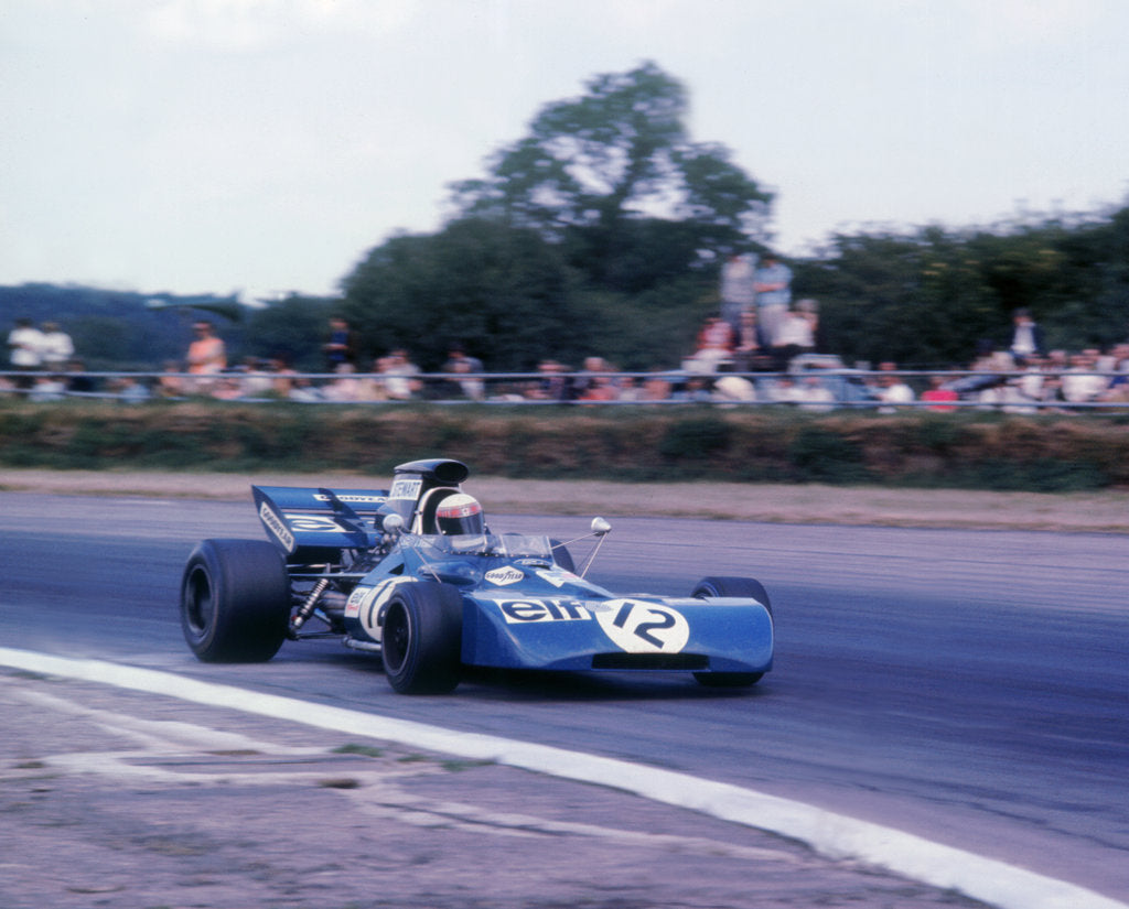 Detail of Tyrrell 003 driven by Jackie Stewart in 1971 British GP by Unknown