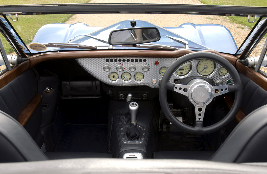 Detail of 2004 Morgan Aero 8 interior by Unknown