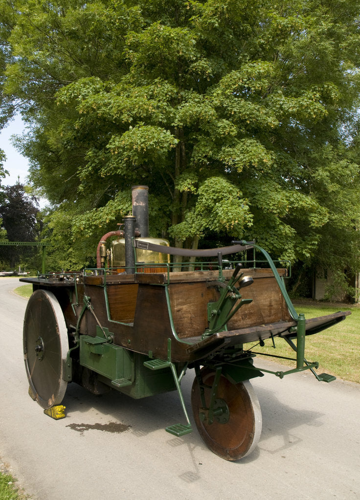 Detail of 1875 Grenville Steam Carriage by Unknown