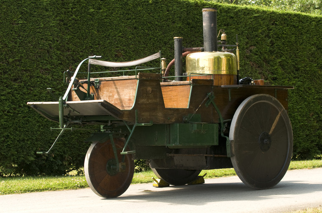 Detail of 1875 Grenville Steam Carriage by Unknown