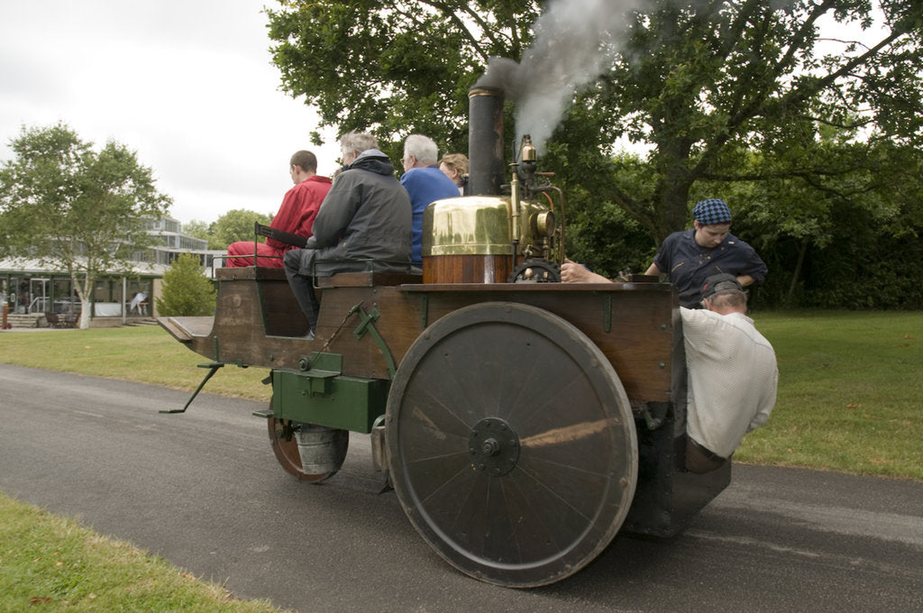 Detail of 1875 Grenville Steam Carriage by Unknown