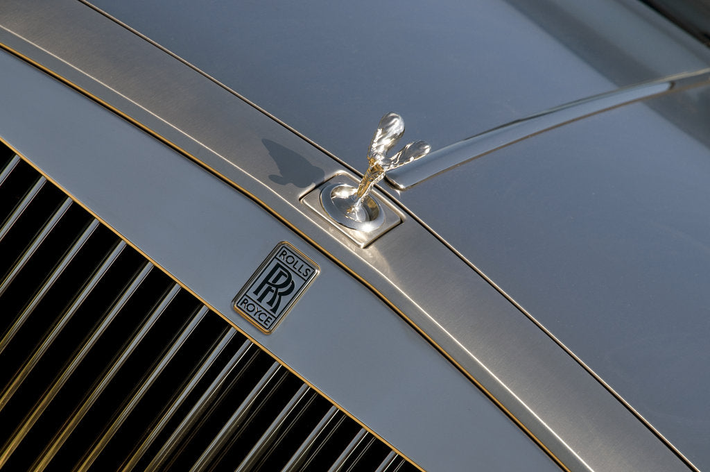 Detail of 2009 Rolls Royce Phantom Drophead Coupe mascot by Unknown