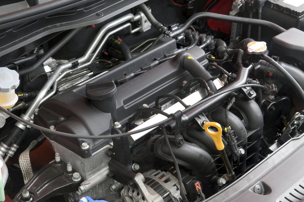 Detail of 2009 Hyundai i20 engine by Unknown