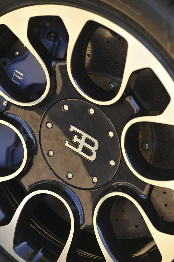 Detail of 2009 Bugatti Veyron Sang Bleu by Unknown