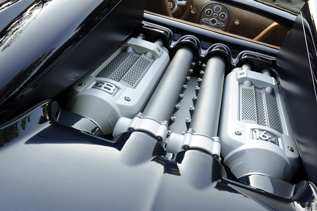 Detail of 2009 Bugatti Veyron Sang Bleu by Unknown